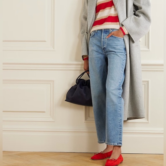 CITIZENS OF HUMANITY Delfina High Rise Straight Jeans in Elsinore 27 - Picture 1 of 8